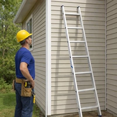 Купить Лестница приставная  6 ступеней (1) "Алюмет"