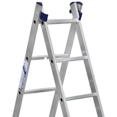Купить Лестница-стремянка 2 секции по 12 ступеней (1) "Алюмет"