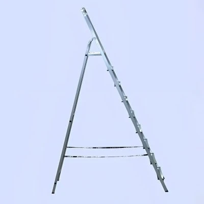 Купить Стремянка  алюминиевая  9 ступеней (1) "Алюмет"