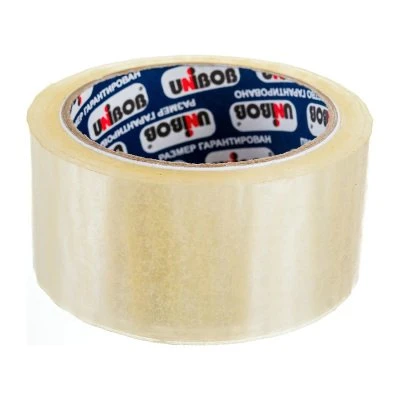 Купить Скотч упаковочный UNIBOB 48х66 прозрачный  134836