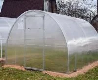 Купить Каркас Теплицы оцинков. 3х6м 25х25 профиль 2 двери шаг 1м