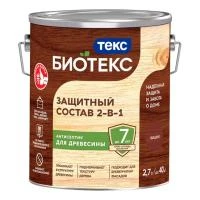 Биотекс вишня  2,7 л (1/6) защитный состав  2 в 1 текс