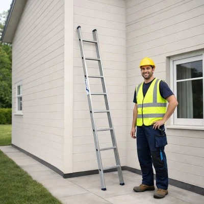 Купить Лестница приставная 11 ступеней (1) "Алюмет"