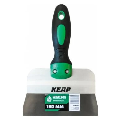 Купить Шпатель фасадный КЕДР нерж сталь, двухкомп. ручка  300мм 53679