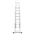 Купить Лестница-Стремянка трехсекц.НОВАЯ ВЫСОТА NV1230 алюм.3х7 ступ.1,88-4,48м  46492