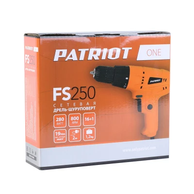 Купить Дрель-шуруповерт сетевая PATRIOT FS 250