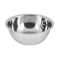 Купить Миска нержав. BOWL-ROLL-24, 2,5 л, зеркальная полировка, D=24 см (1/25/100) "MALLONY"