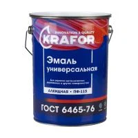 Эмаль пф-115 морская волна  6 кг (1/4) "KRAFOR"