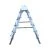 Купить Стремянка двухсторонняя алюминиевая 5 ступеней (1) "Алюмет"