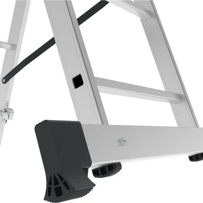 Купить Лестница-Стремянка трехсекц.НОВАЯ ВЫСОТА NV1230 алюм.3х12 ступ.3,19-7,87м  46489