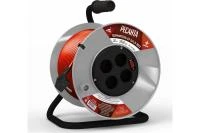 Купить Удлинитель на катушке СУ-3х1,5-30/2 с выкл 4 розетки Ресанта 30м 61/118/6