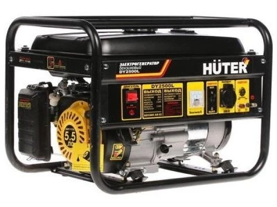 Купить Бензиновый электрогенератор DY2500L 2,5кВт Huter