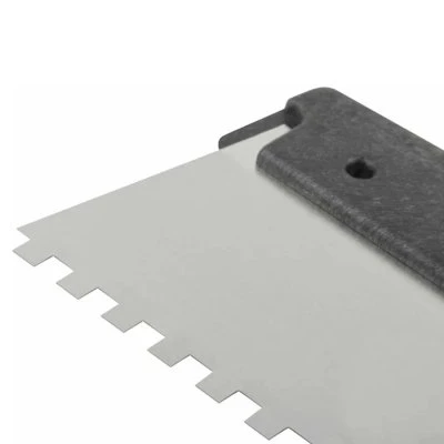 Купить Шпатель Фасадный зубчатый КЕДР нерж сталь, пласт. ручка 250мм зуб 6х6мм  51317