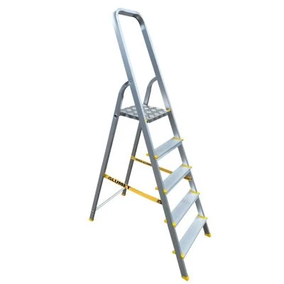 Купить Стремянка  алюминиевая 5 ступеней анодиров. покрытие (1) "Алюмет"