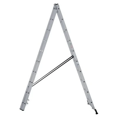 Купить Лестница-Стремянка трехсекц.НОВАЯ ВЫСОТА NV1230 алюм.3х10 ступ.2,67-6,31м 46487