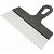 Купить Шпатель Фасадный зубчатый КЕДР нерж сталь, пласт. ручка 250мм зуб 6х6мм  51317