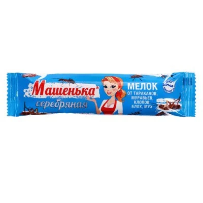 Купить Мелок от тараканов 20г Машенька Серебрянная