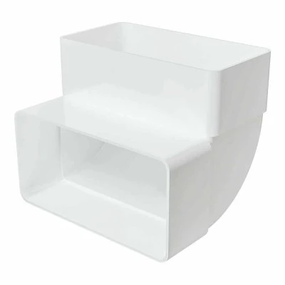 Купить Колено верт. 90*  60х120мм 612КВП