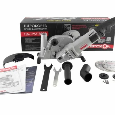 Купить Штроборез пд-125/1800э + ушм-150/1800э (1/2) "Интерскол" 717.1.0.70