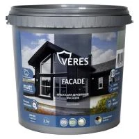 Купить Краска акриловая VERES фасадная Шоколадный бархат 2,7л 256922
