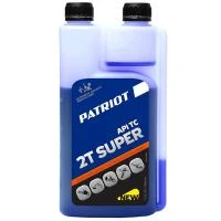 Купить Масло 2-х тактное полусинтетическое дозаторное PATRIOT Super Active