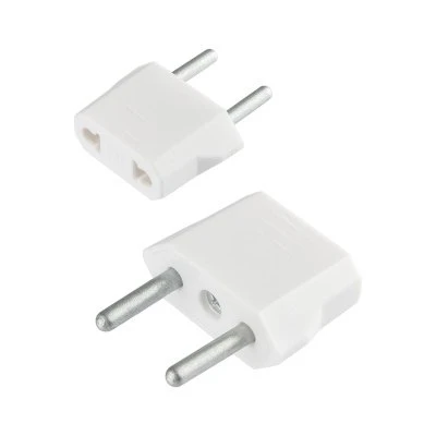 Купить Вилка-переходник сетевая 6А плоская 247507