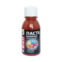 Паста колеровочная DALI красно-коричневый 0,1кг Рогнеда 26457
