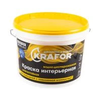 Краска В/Д Латекс Интер. Влагостойкая 14кг Крафор 26967
