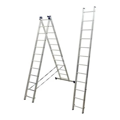 Купить Лестница-стремянка 3 секции по 12 ступеней (1) "Алюмет"