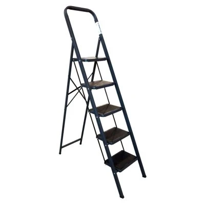 Купить Стремянка стальная 5 широких ступеней (1) "Алюмет"