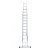 Купить Лестница-Стремянка трехсекц.НОВАЯ ВЫСОТА NV1230 алюм.3х11 ступ.2,93-7,09м  46488
