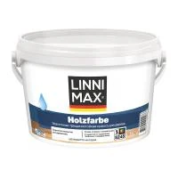 Краска по дереву "HOLZFARBE" база 1 (белая) 1,25 л (1) "LINNIMAX"