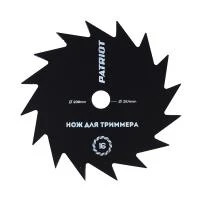 Купить Нож PATRIOT TBS-16 для триммера (230х25.4 мм, 16 зубьев)