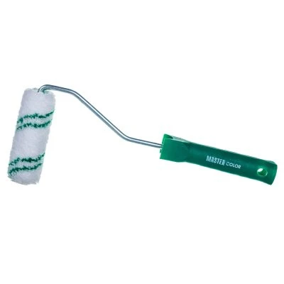 Купить Ролик микрофибра 100мм ворс 9мм бюгель 6 МАСТЕР 30-1096