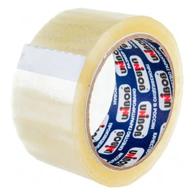 Купить Скотч упаковочный UNIBOB 48х66 прозрачный  134836