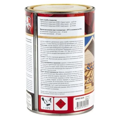 Купить Грунтовка акриловая ВД-АК VERES 0,9л
