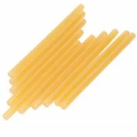 Купить Стержни клеевые для термопистолета 11 х 200 мм (желтые) 10 шт. (1/10) "EDGE" 816001025
