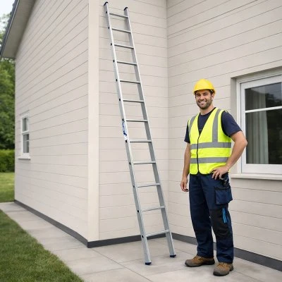 Купить Лестница приставная 13 ступеней (1) "Алюмет"