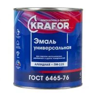 Эмаль пф-115 морская волна  2,7 кг (1/6) "KRAFOR"