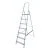 Купить Стремянка НОВАЯ ВЫСОТА NV1110 алюминевая 5ступ 1,73м  46497