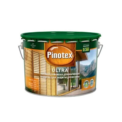 Пинотекс Ультра Махагон (Красное дерево) 10л полуглянцевый