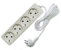 Купить Удлинитель СОЮЗ Евро с/з 4гн 3м 