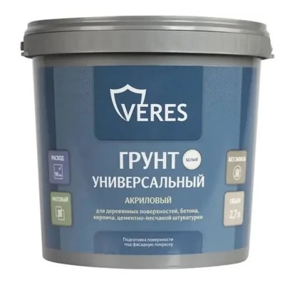 Купить Грунтовка акриловая ВД-АК VERES 2л