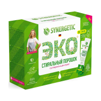 Купить Стиральный порошок концентр. 20 стирок (20 х 25 г) (1/6) "Синергетик"