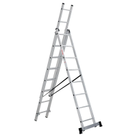 Купить Лестница-стремянка 3 секции по  8 ступеней (1) "Новая высота" NV-1230