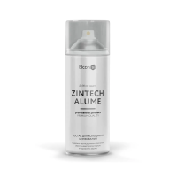 Состав для холодного цинкования аэрозоль "ZINTECH ALUME" серебристый 520 мл (1/12) "ELCON"