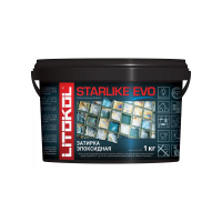 Купить Затирка эпоксидная 2-х комп. "STARLIKE EVO" S.225 TABACCO, ведро 1 кг (1) LITOKOL