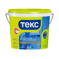 Краска в/д для стен и потолков влагостойкая  7 кг (1) текс
