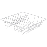 Купить Сушилка для посуды 35*35*10 см хром. (1/30) "Рыжий кот" W3408