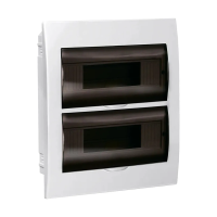 Купить Щиток распределительный встраиваемый щрв-п-24 24 модуля, пластик IP41 (1/10) "GENERICA"